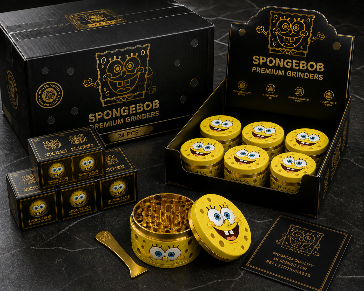 MOLEDOR DE ALUMINIO ANODIZADO-EDICION SPONGEBOB SQUAREPANTS