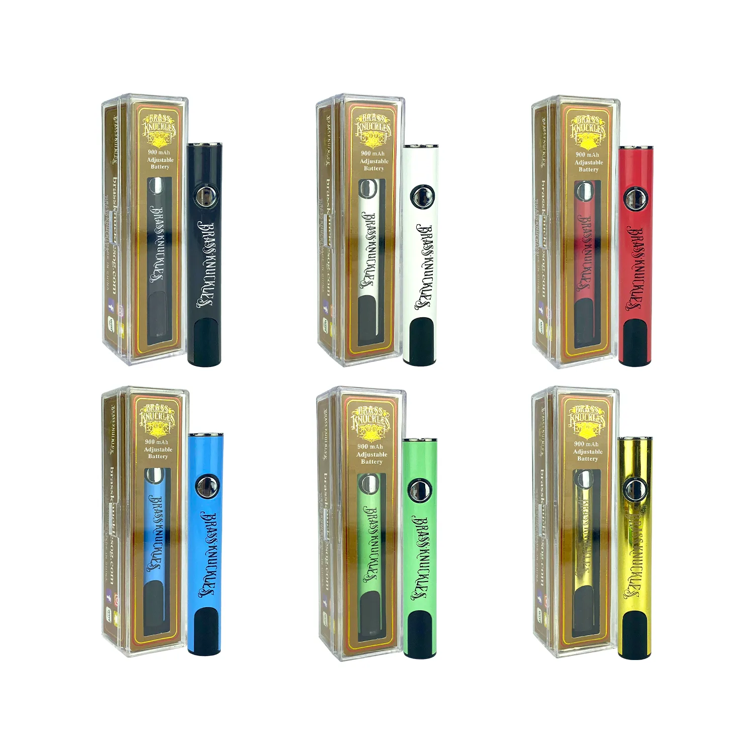 BATERIA BRASS KNUCKLES SMART 900mAh-PACK 10 UNIDADES