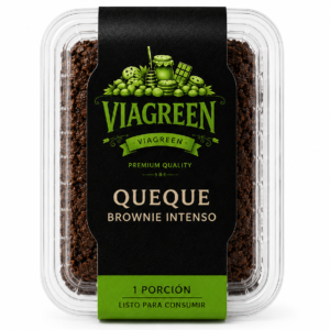 Viagreen Brownie Intenso 250gr–Pack 10 Unidades