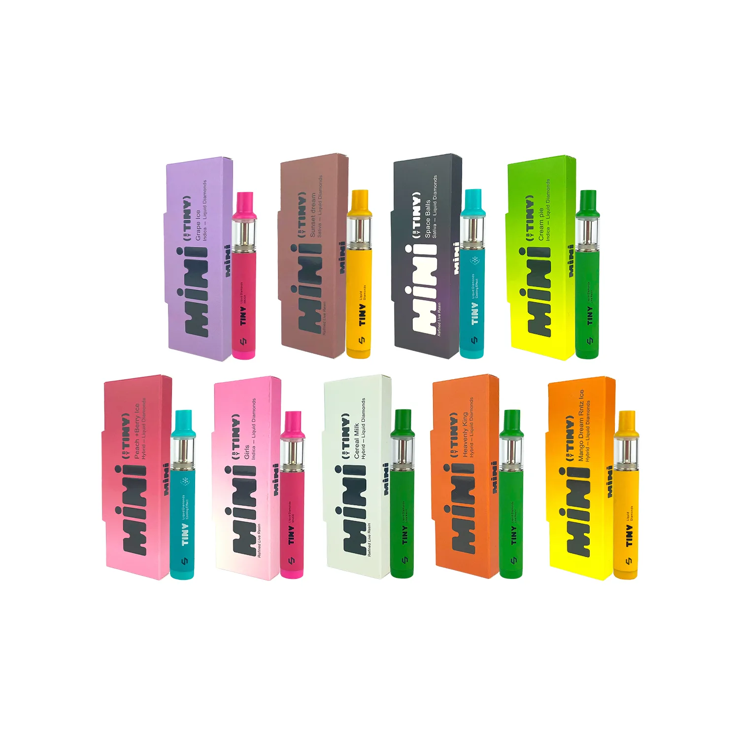 PACK 10 VAPORIZADOR-TINY MINI 1G