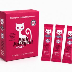 Pink Pussycat Honey-Potenciador Sensual Femenino –Caja de 10 Sobres