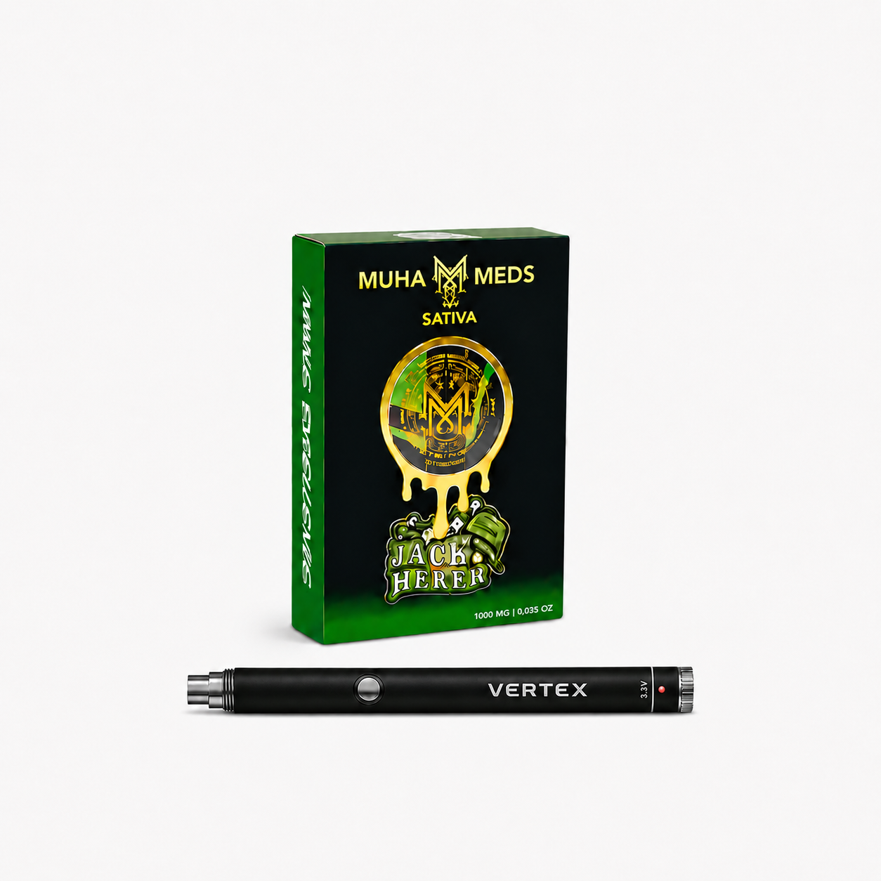PACK UNIDAD MUHA MEDS+BATERIA VERTEX