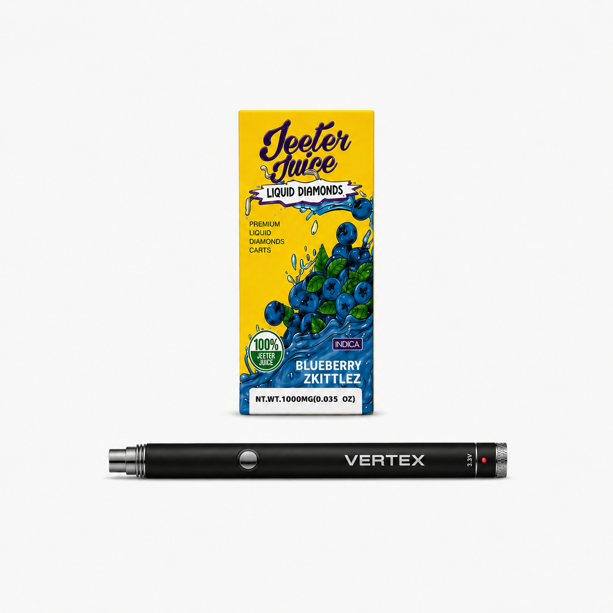 PACK UNIDAD JEETER JUICE+BATERIA VERTEX
