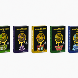 PACK 5 CARTUCHOS MUHA MEDS– SELECCION EXCLUSIVA DE SABORES